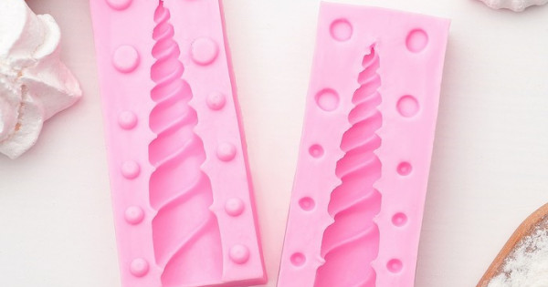 Unicorn Horn Fondant Mould